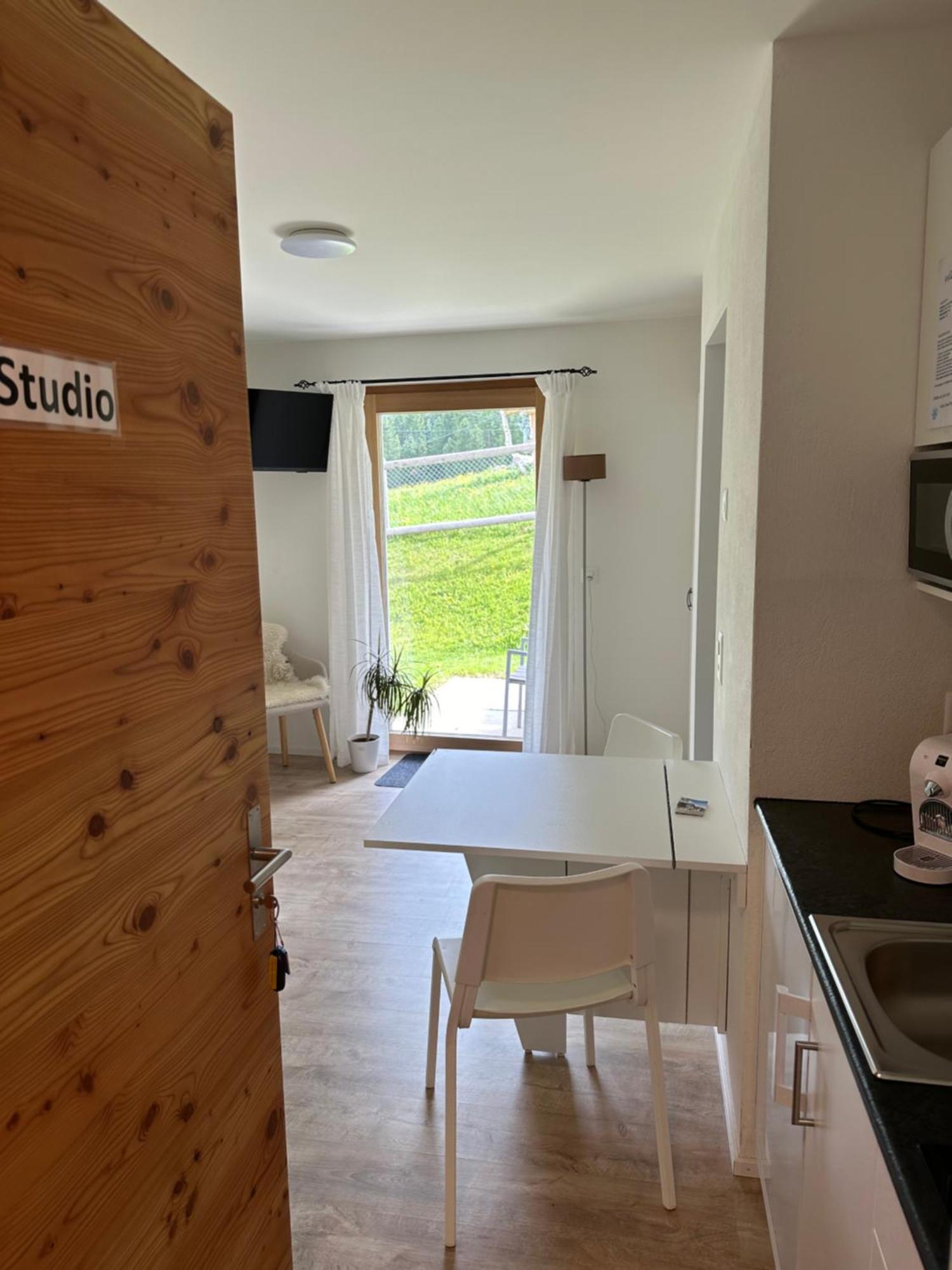 Kleines Aber Feines Studio Zuoz Eksteriør billede